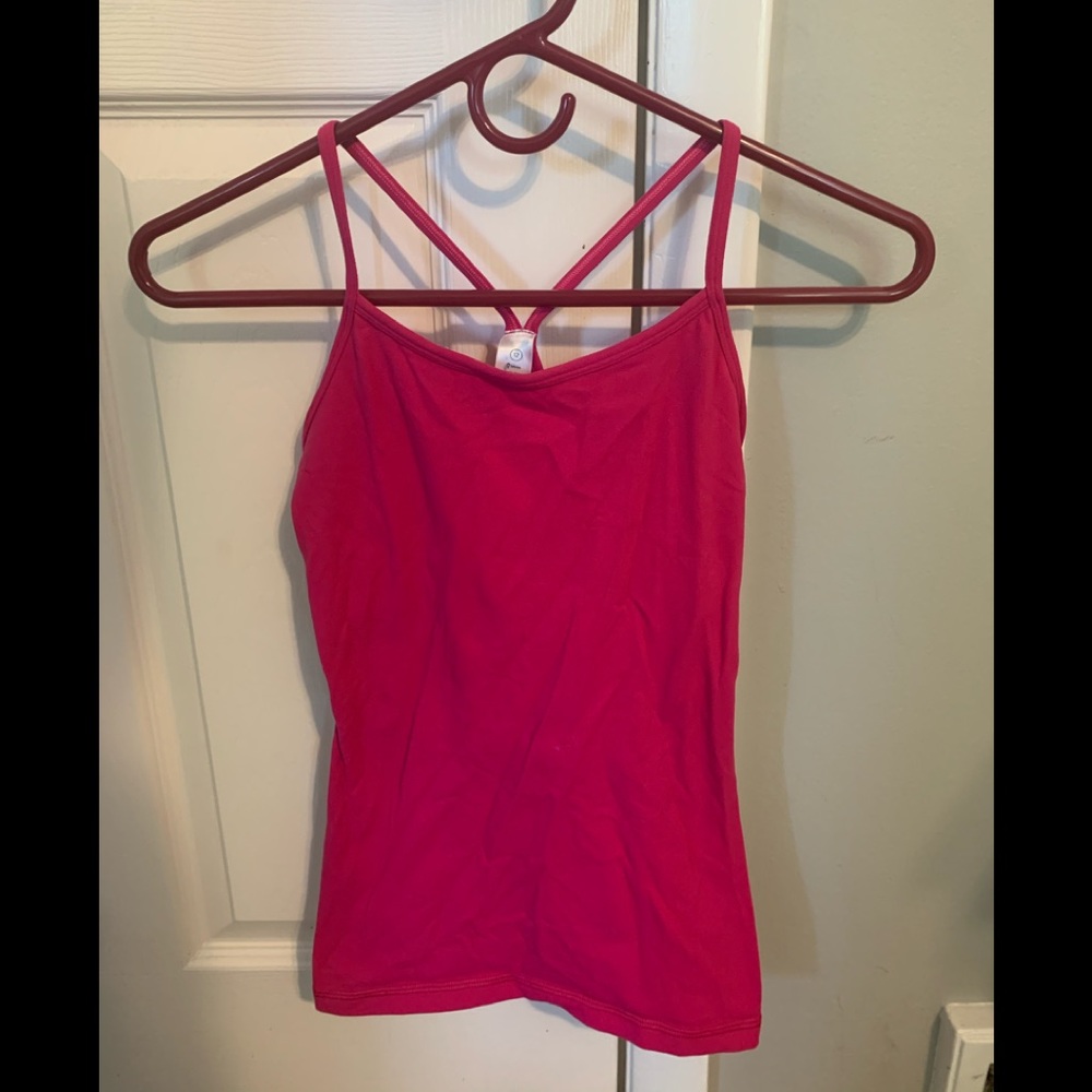 Ivivva girls workout tank pink size 12